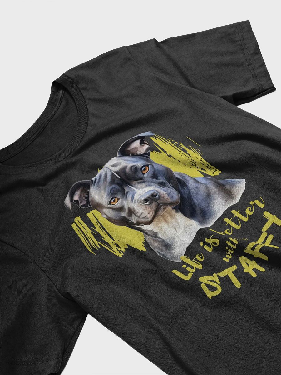 Life Is Better With Staffy Regular Fit T-shirt product image (3)