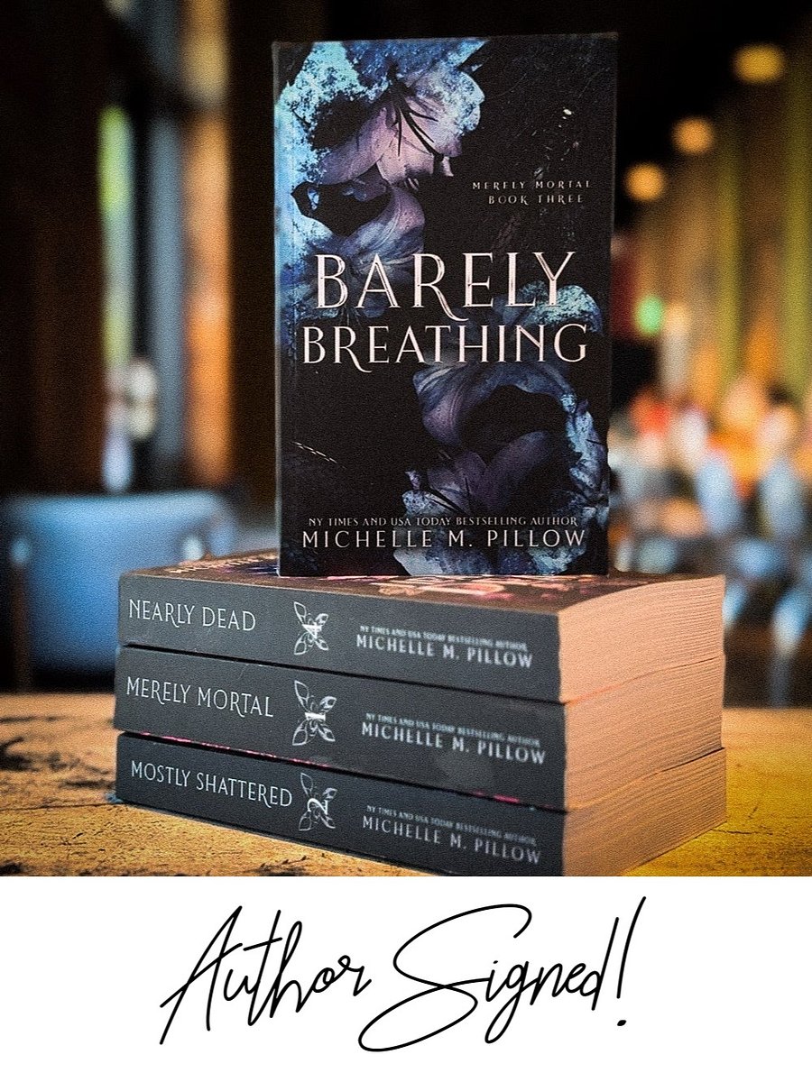 SIGNED: Complete Merely Mortal Series Paperback 4 Book Bundle product image (3)