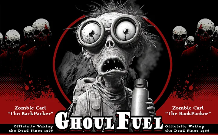 Ghoul Fuel - Zombie Carl BackPacker product image (2)