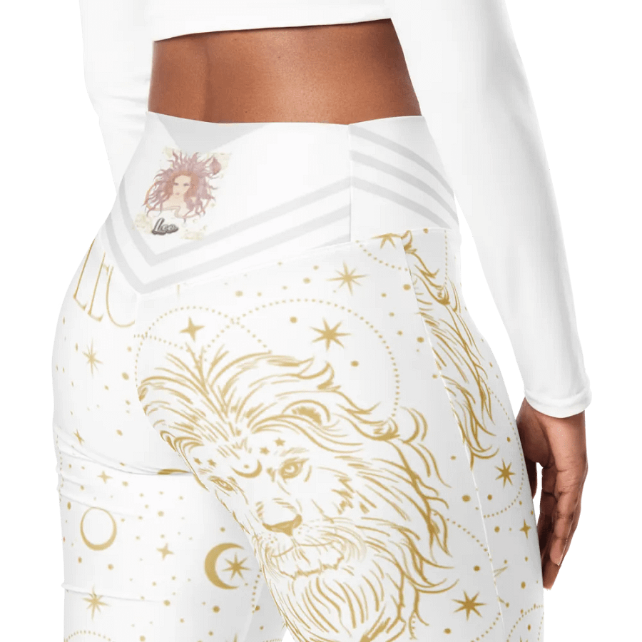 Golden Leo Flare Leggings product image (6)