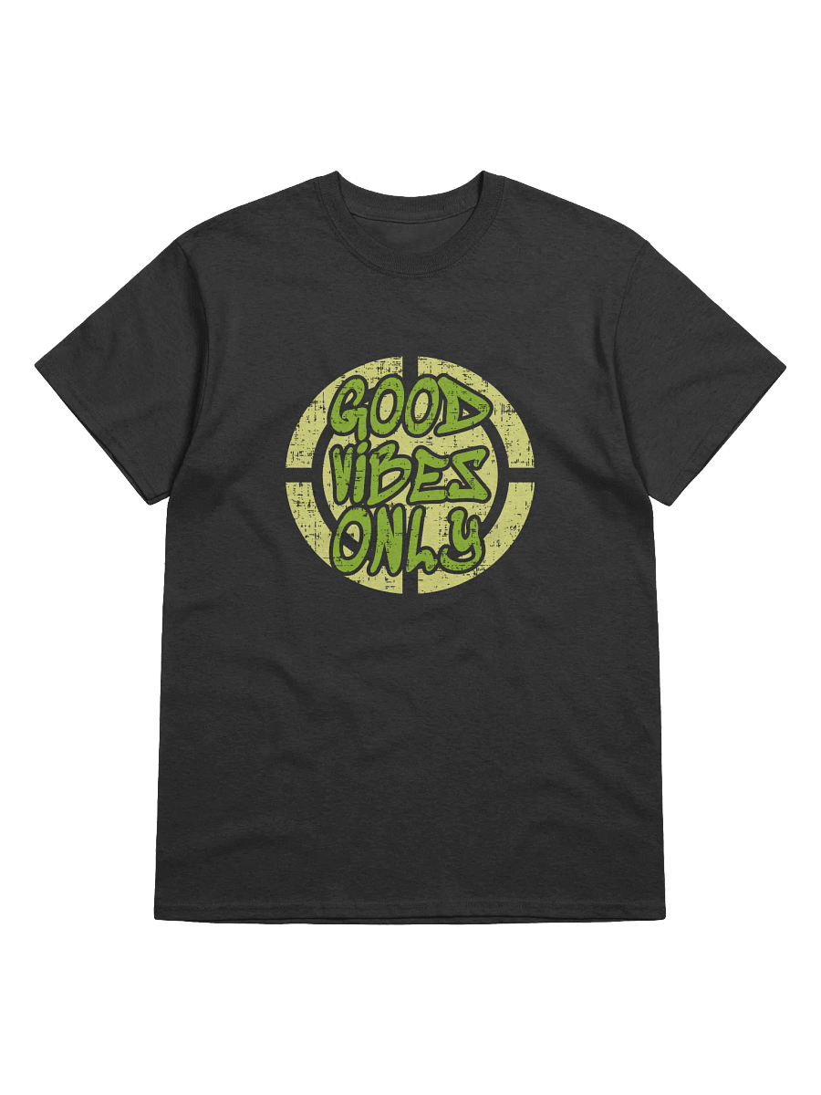 Good Vibes Only! Heavweight Printed T-Shirt product image (1)