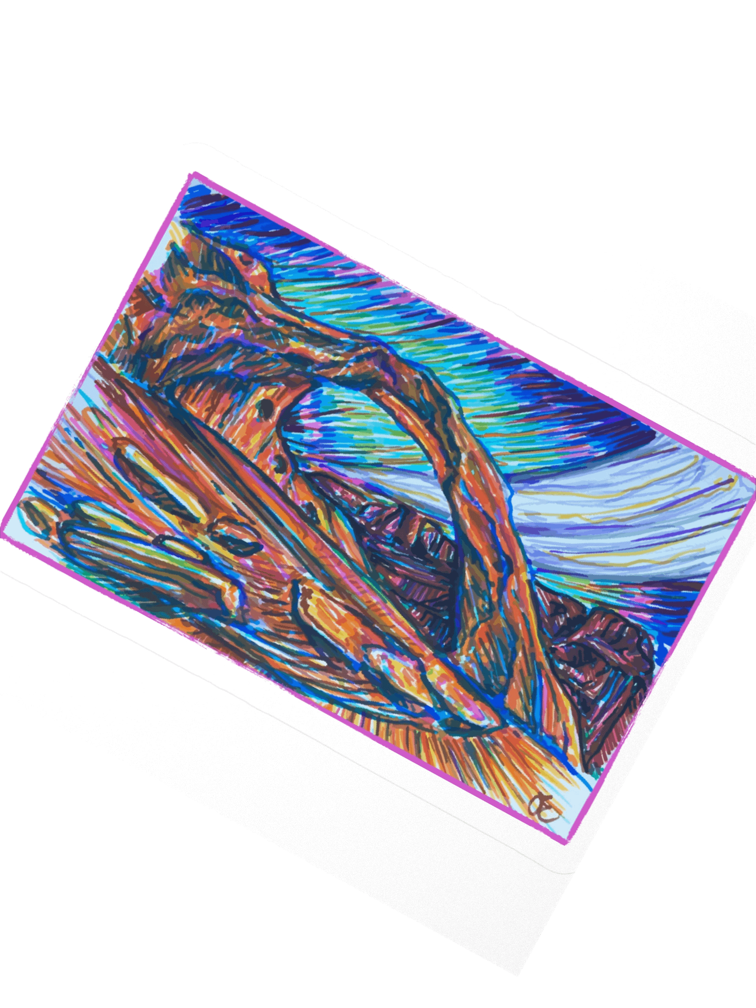 Bowtie Arch Sticker product image (6)