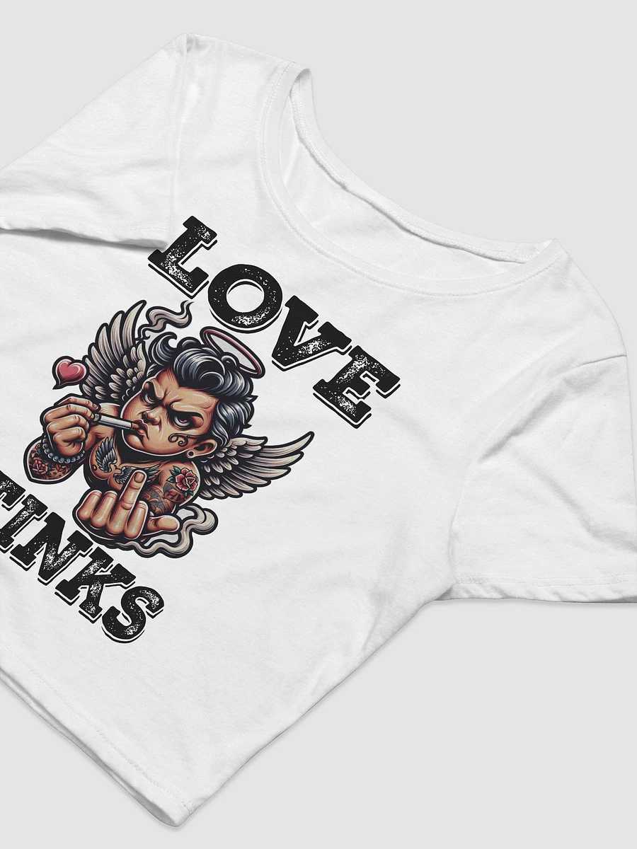 Love Stinks Ladies Crop Top product image (6)