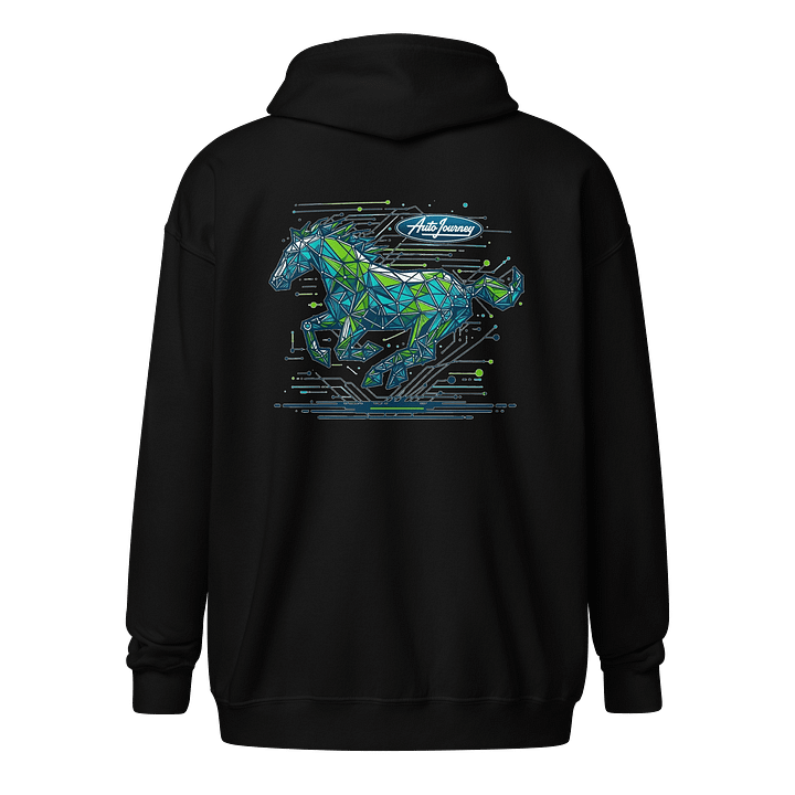 Cyber Steed Zip Hoodie product image (7)