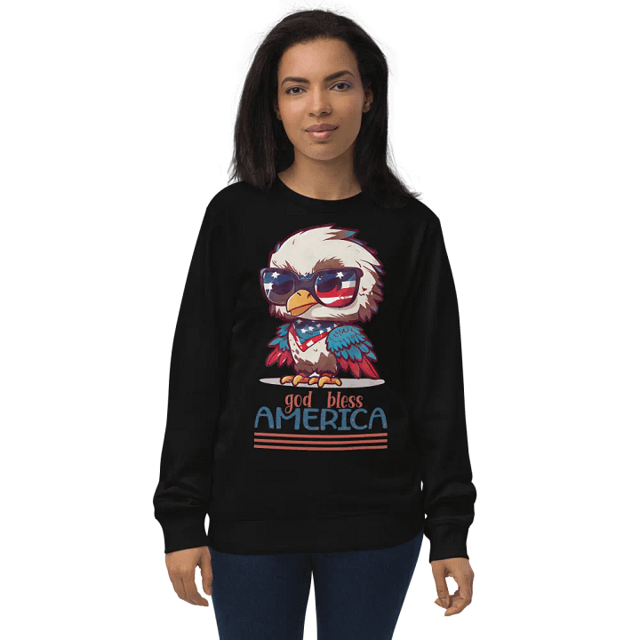 Patriot's Comfort Organic Sweatshirt product image (9)