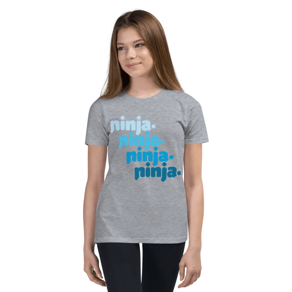 Quad Ninja Kids Tee: Blue product image (3)
