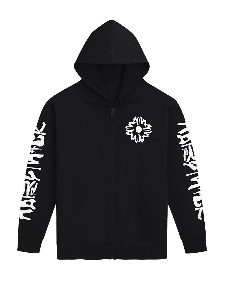 HM Zip Up Hoodie (Black) product image (1)