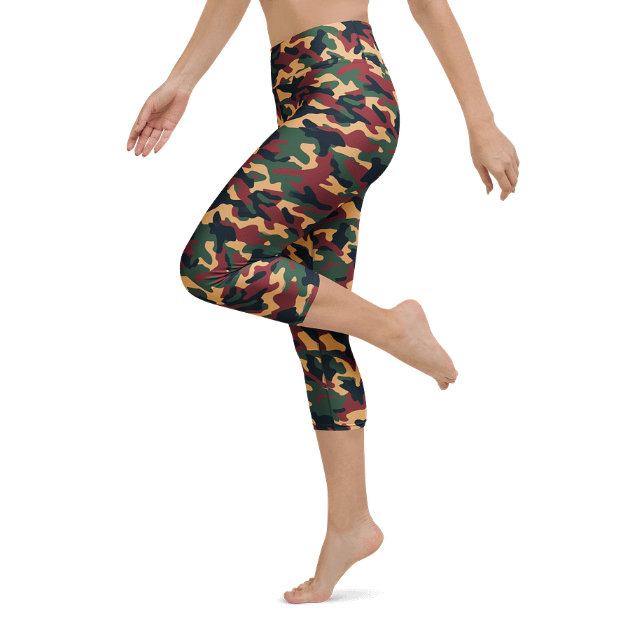 Autumn Camo Capri Leggings product image (6)