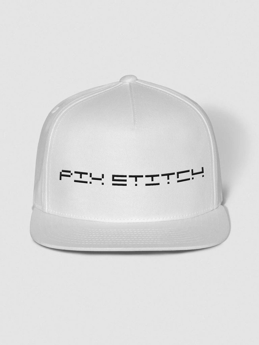 Pix Stitch Flat Snapback Cap product image (1)