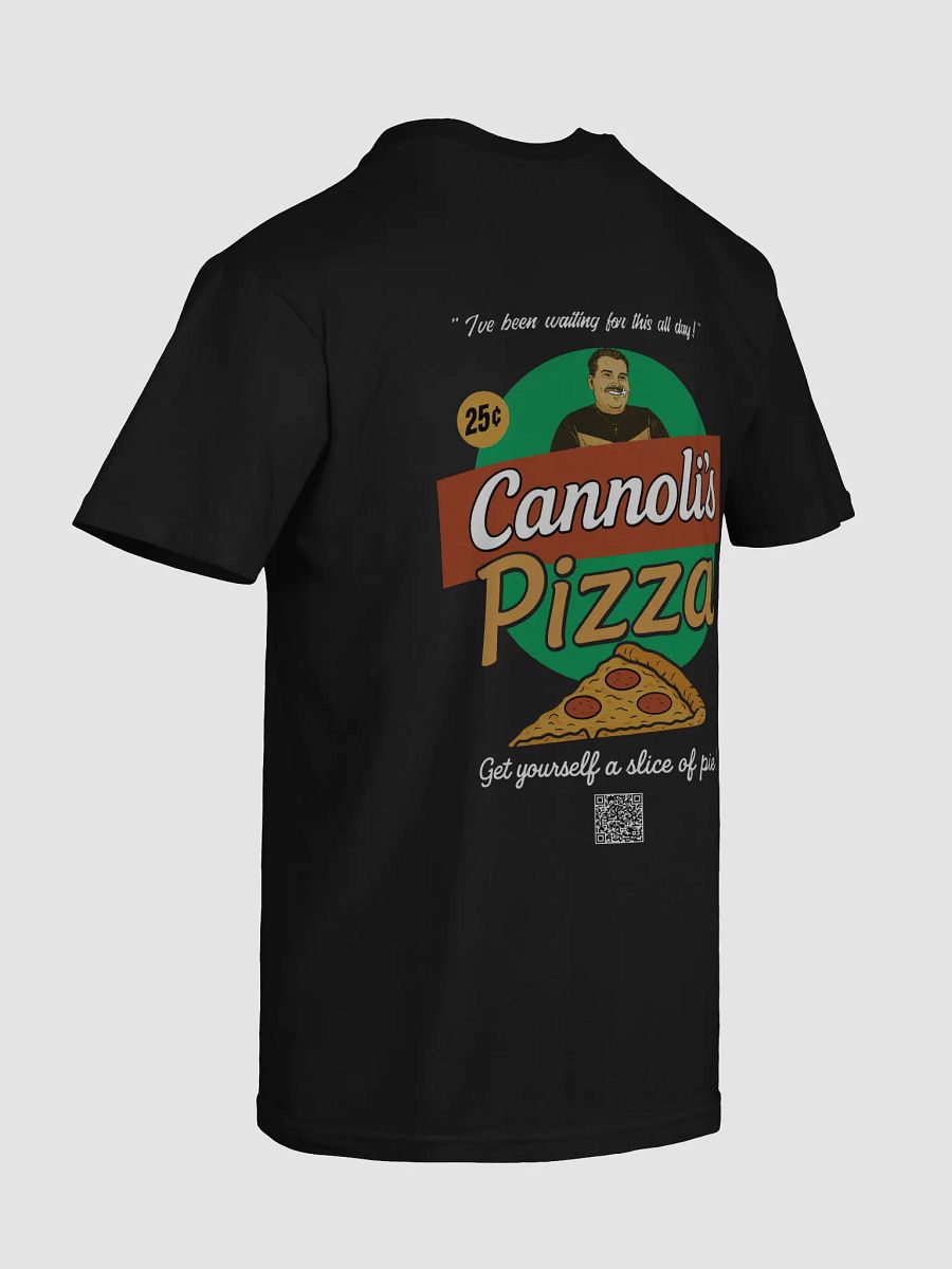 Black Cannoli's Pizza Shirt product image (6)