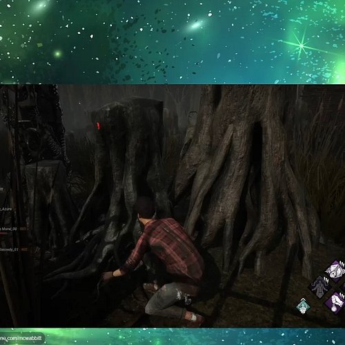 McWabbit going off playing some DbD with @synicl3 and High King on Twitch!