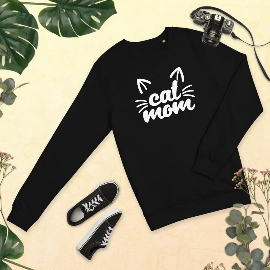 Unisex Cat Mom Sweatshirt – Ideal for Every Cat Parent product image (5)