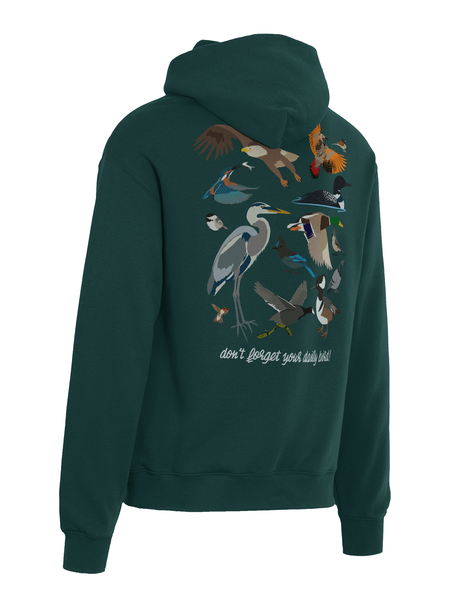 daily bird - hoodie | pigeon variant product image (12)
