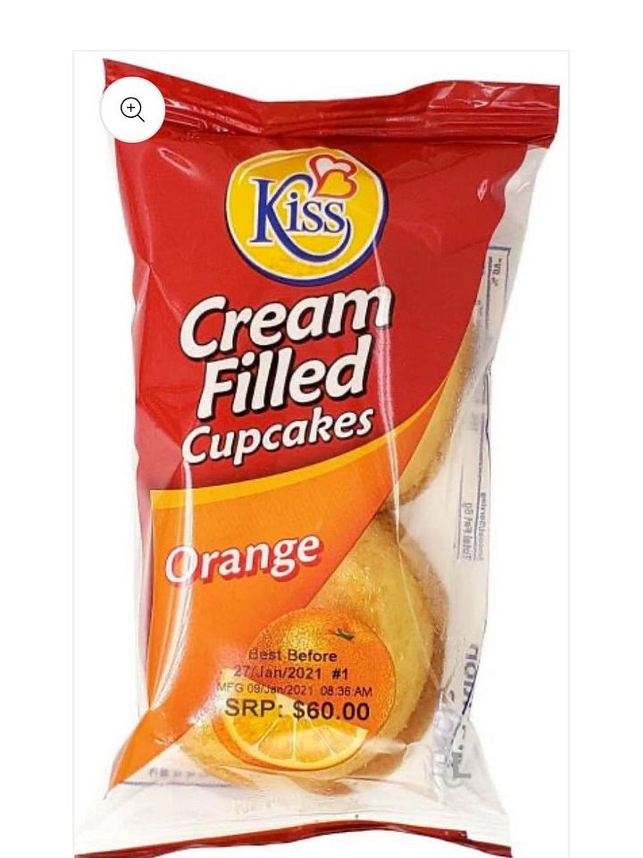Orange Cream Filled Cupcakes product image (1)