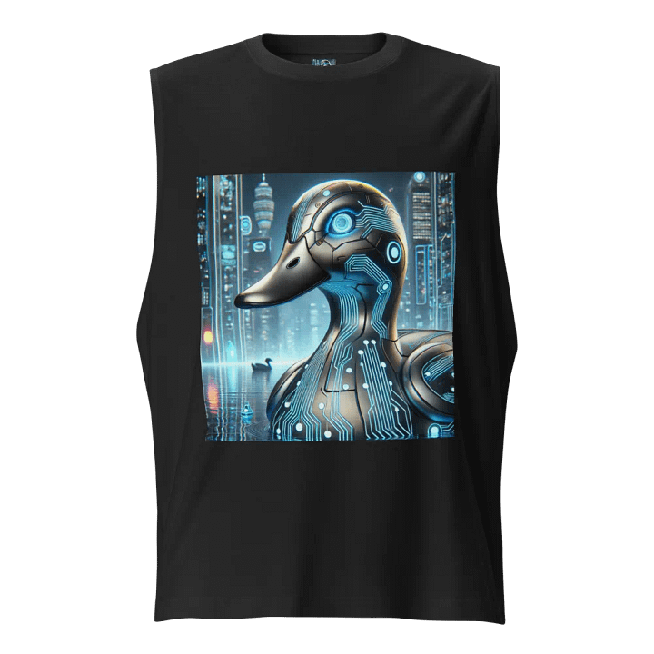Cybernetic Duck Circuit Muscle Tank product image (1)