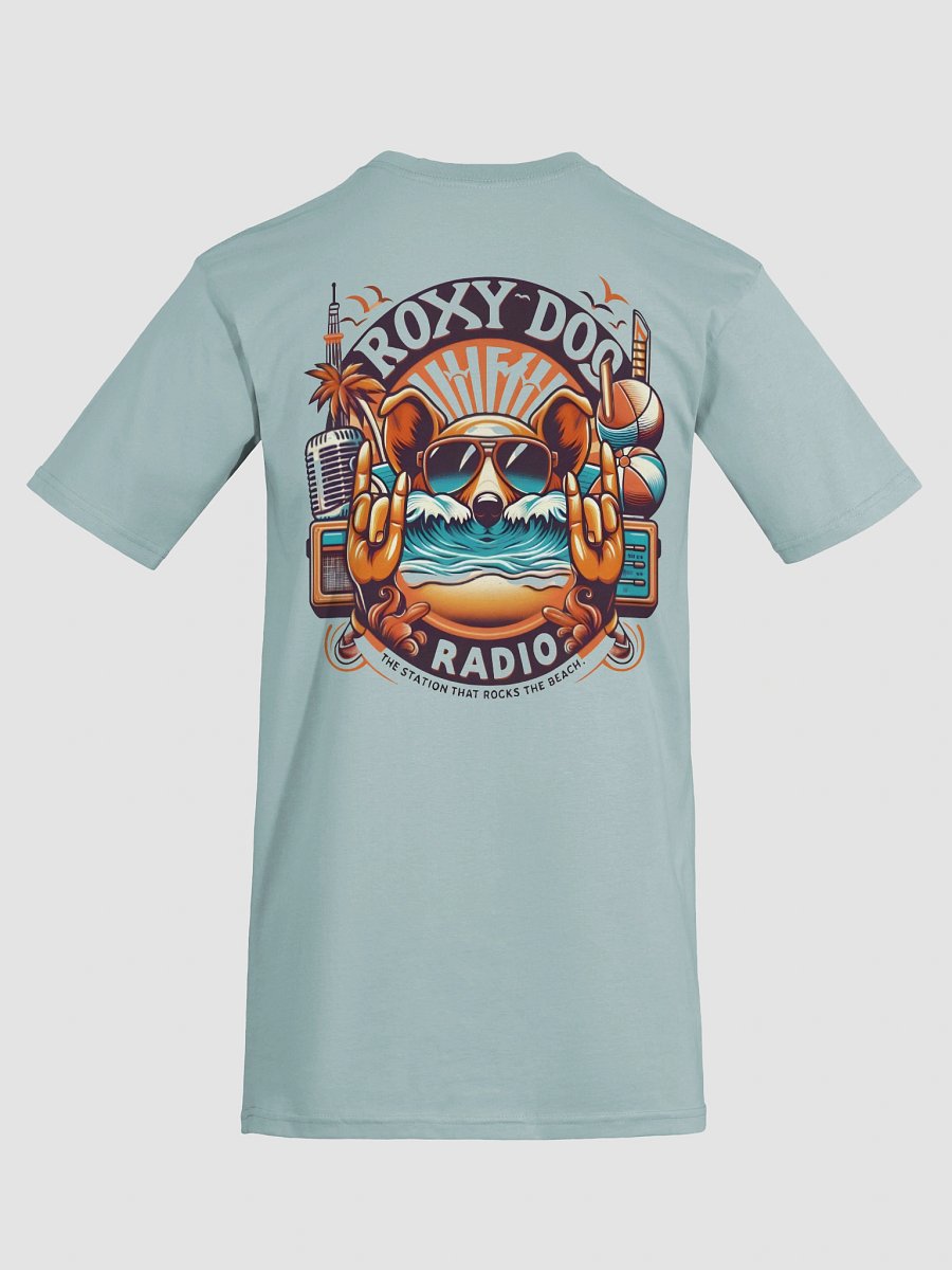 Roxy Dog Radio Rocks The Beach Custom T-Shirt product image (22)