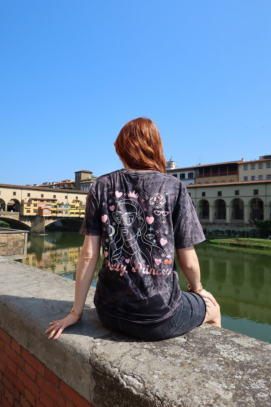 Petty Princess Pocket T-Shirt - Metallic Text product image (12)