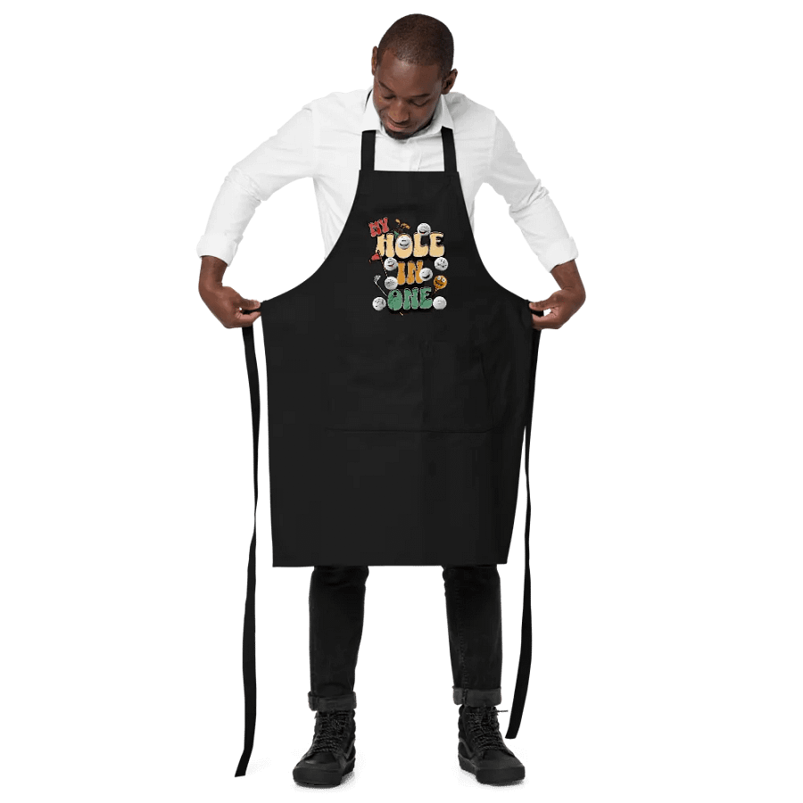 My Hole In One Smiley Golf Delight Apron product image (2)