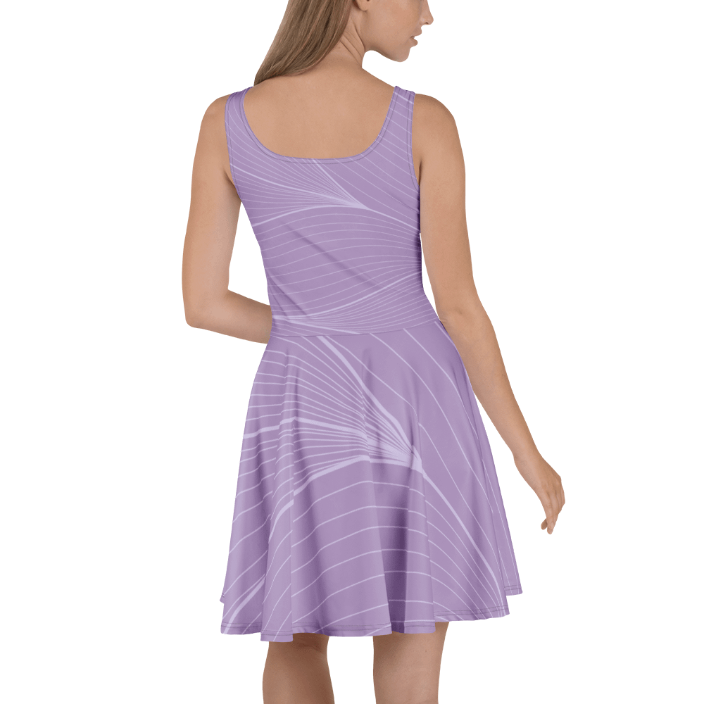 Swirling Lavender Dream Skater Dress product image (4)