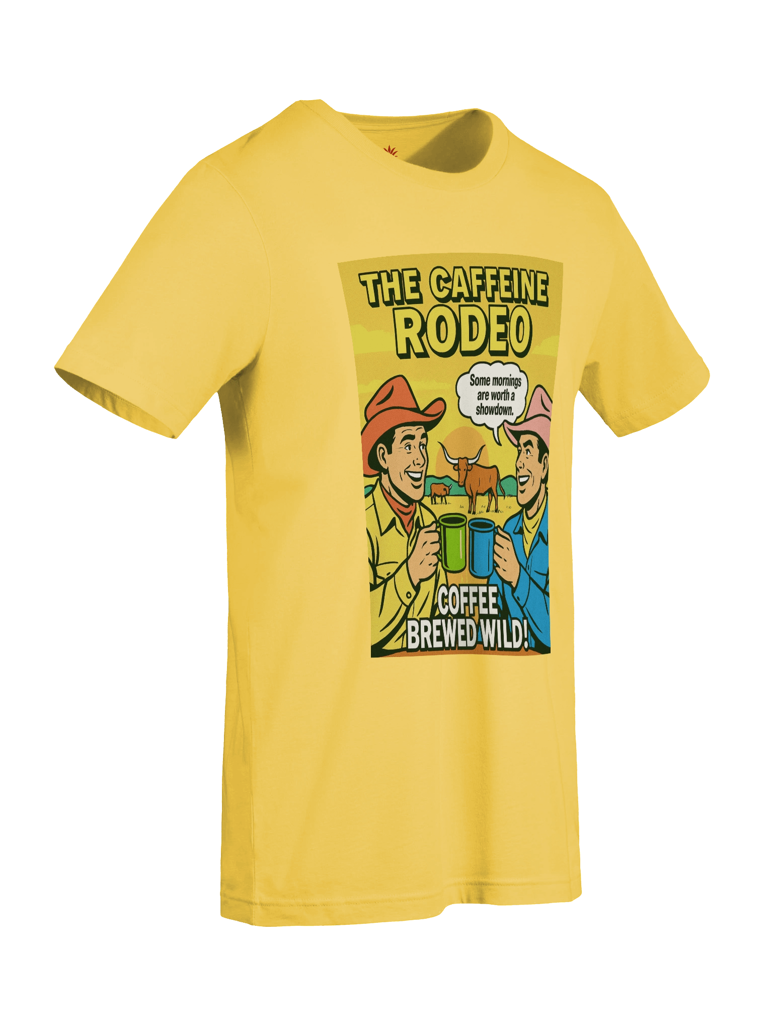 Coffee Brewed Wild! The Caffeine Rodeo Texas Concert Tee Fit Unisex T-Shirt product image (81)