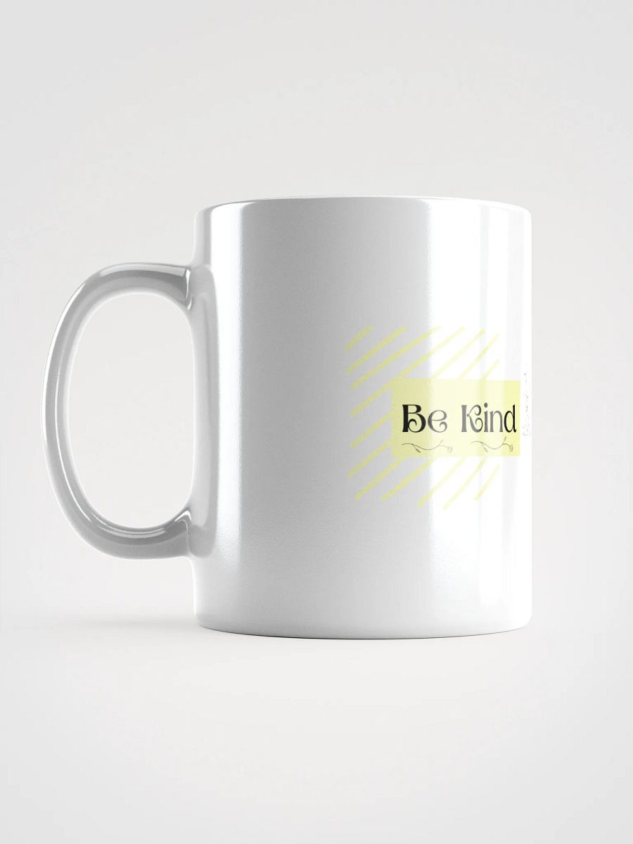 Yellow/White Coffee Mug: Be Kind To You product image (6)