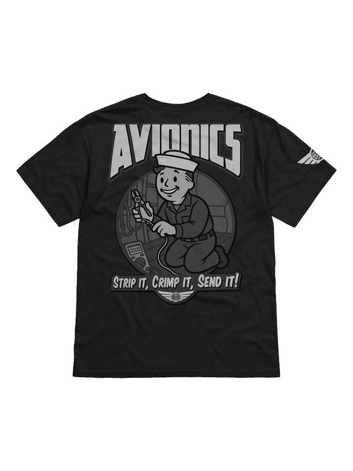 "AE: Send It" B/W Best Shirt product image (1)