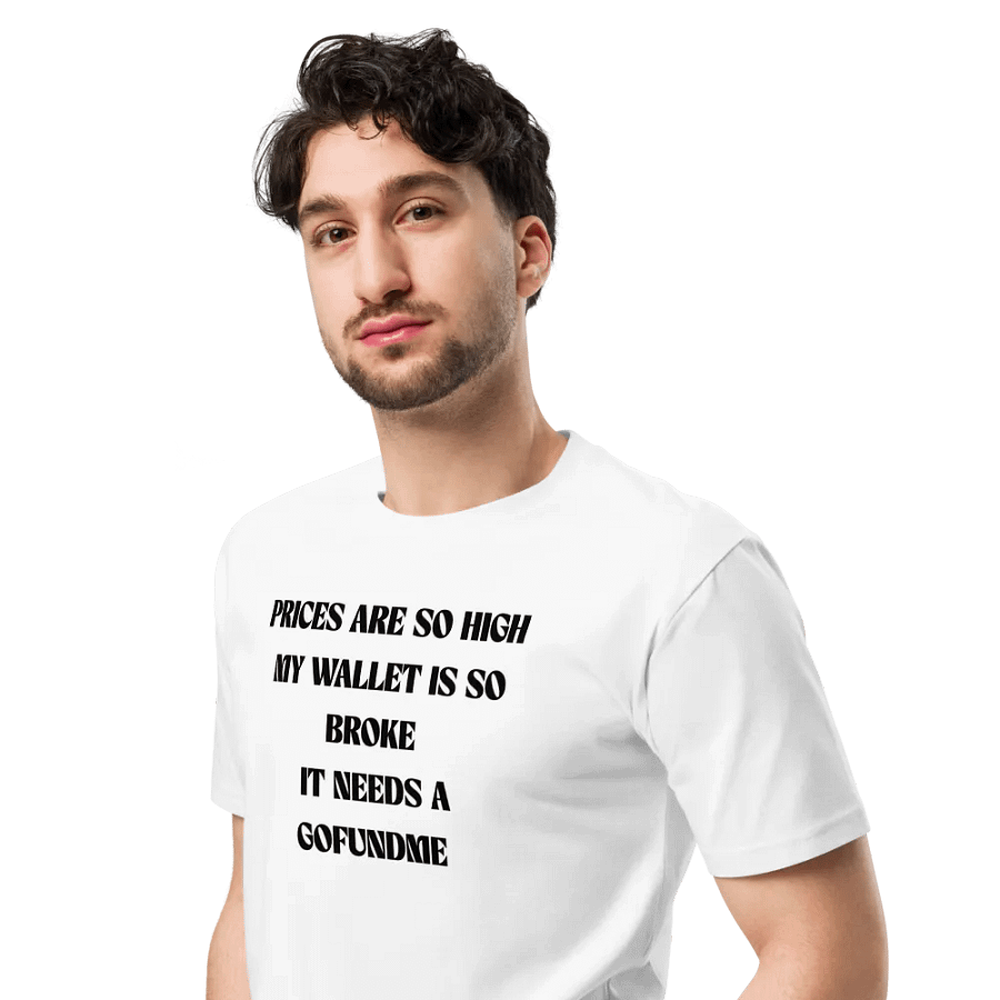 SO BROKE GOFUNDME T-SHIRT product image (4)