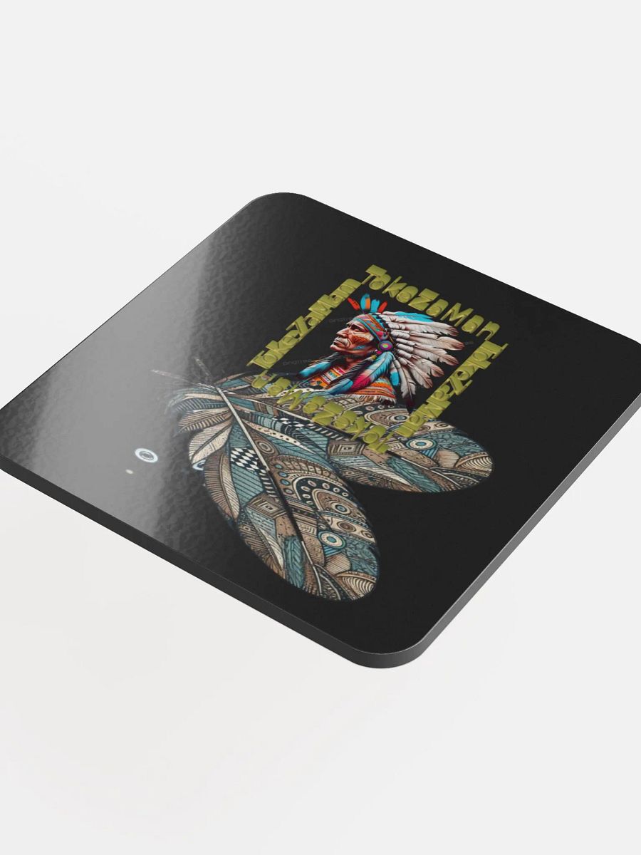 ZAman Glossed Cork Coaster product image (4)