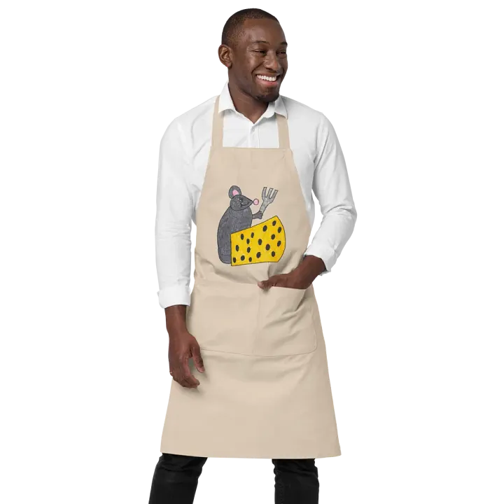 Cheese mouse apron product image (2)