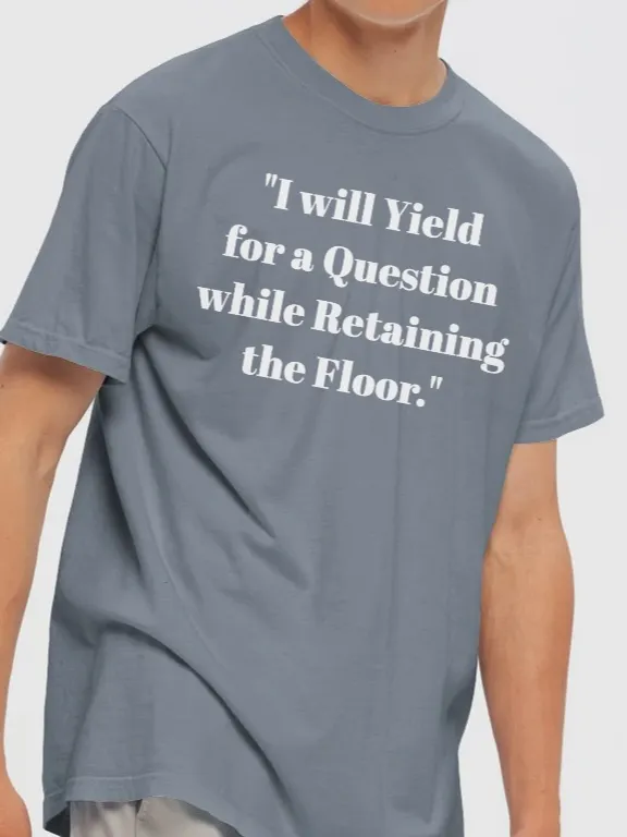 I Will Yield for a Question Comfort Colors Tee product image (1)