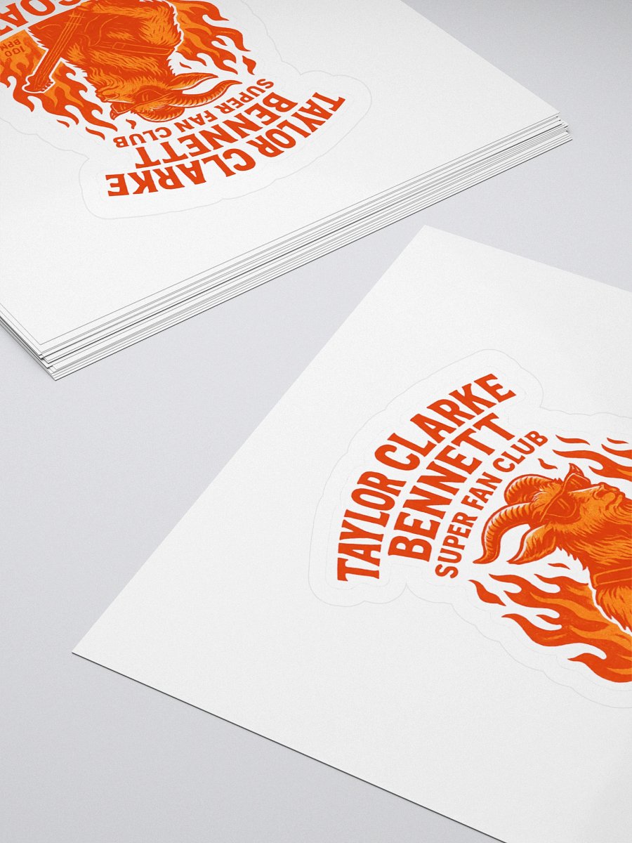 TCB Super Fan Club Kiss Stickers product image (4)