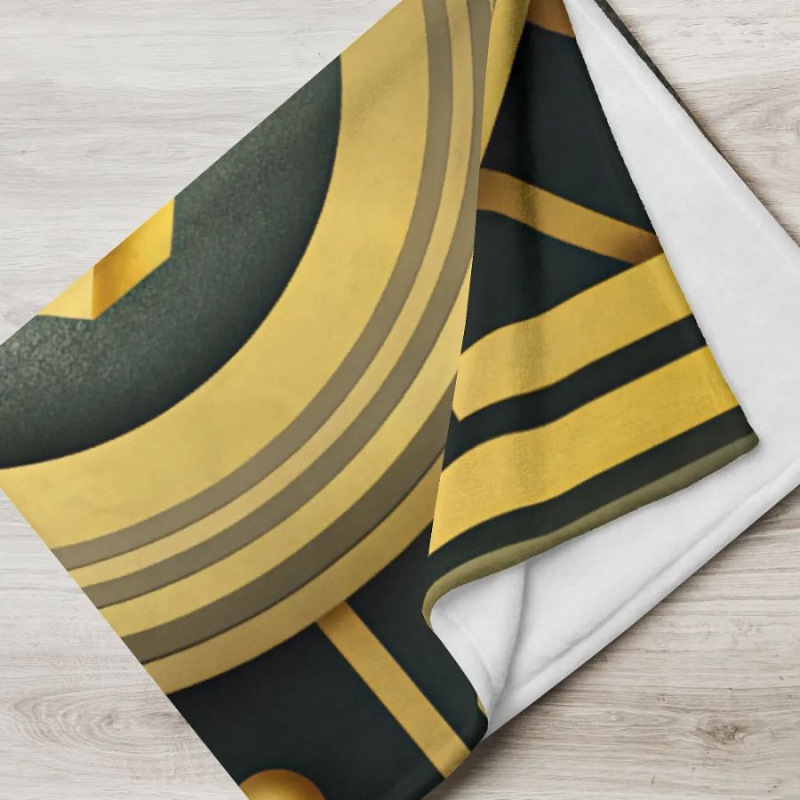 Art Deco Elegance Throw Blanket product image (5)