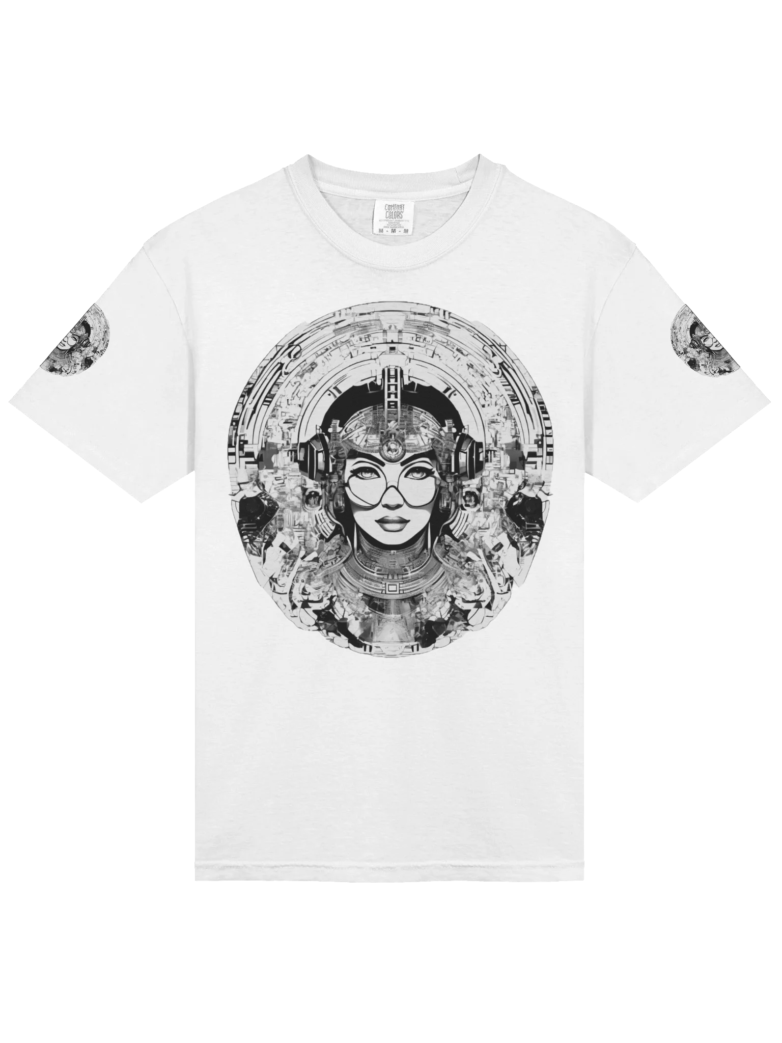 Cybernetic Femme Abstract T-Shirt product image (3)