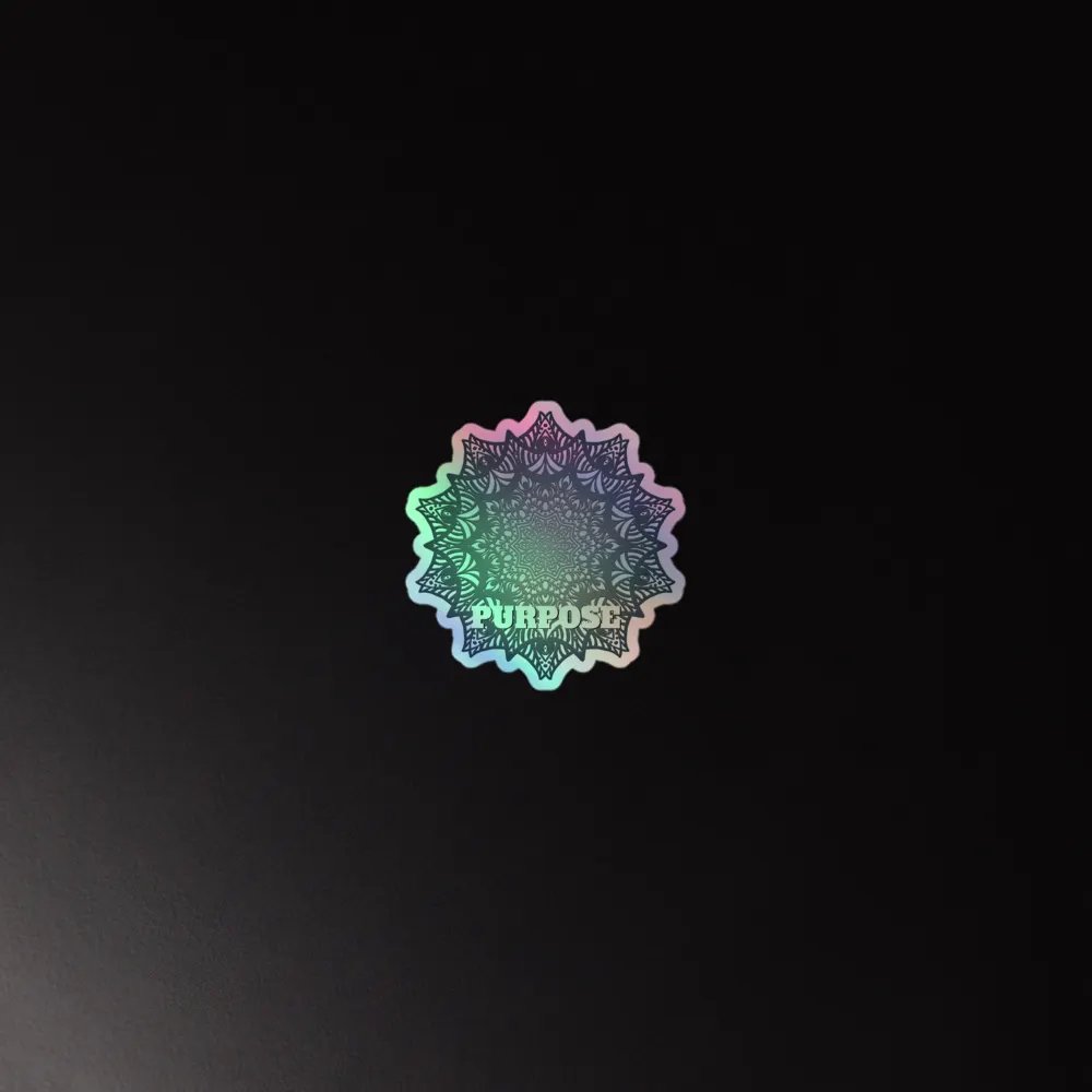 Purpose Mandala Holographic Sticker Set product image (5)