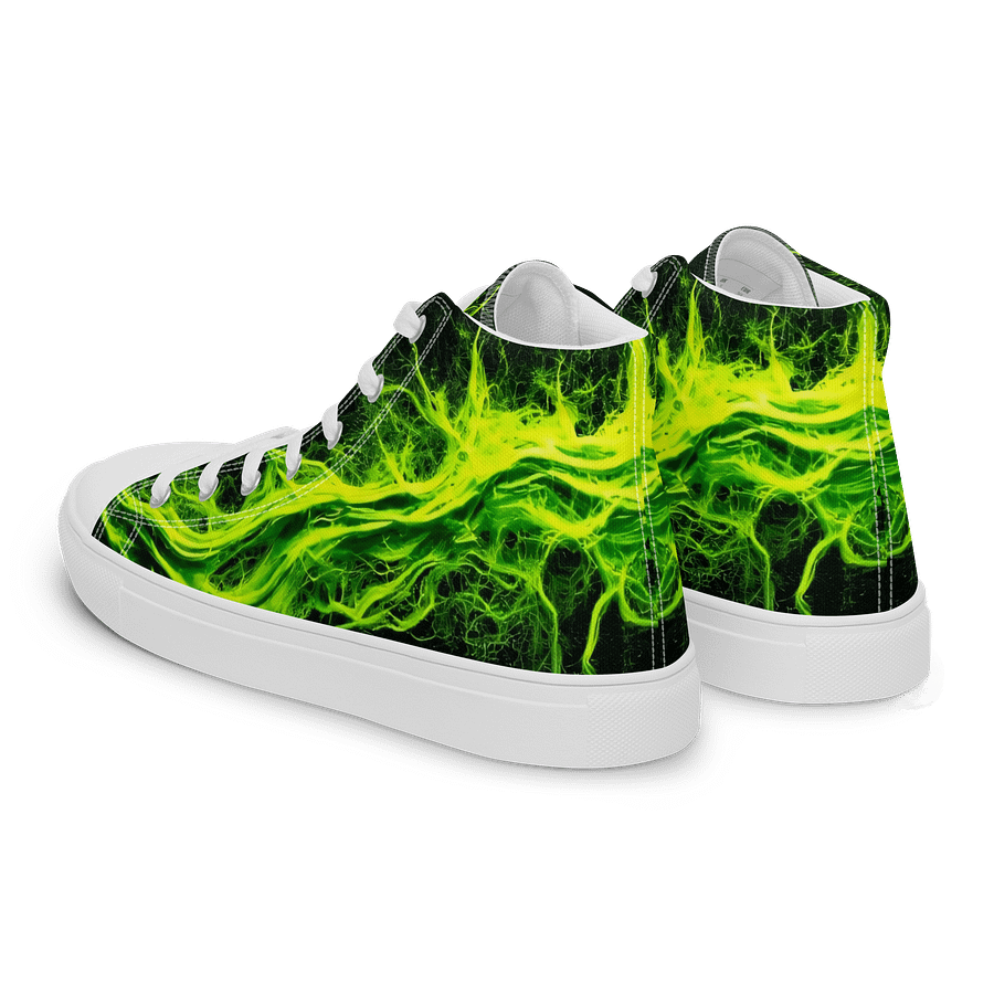 Neon Flow High Top Canvas Shoes product image (5)