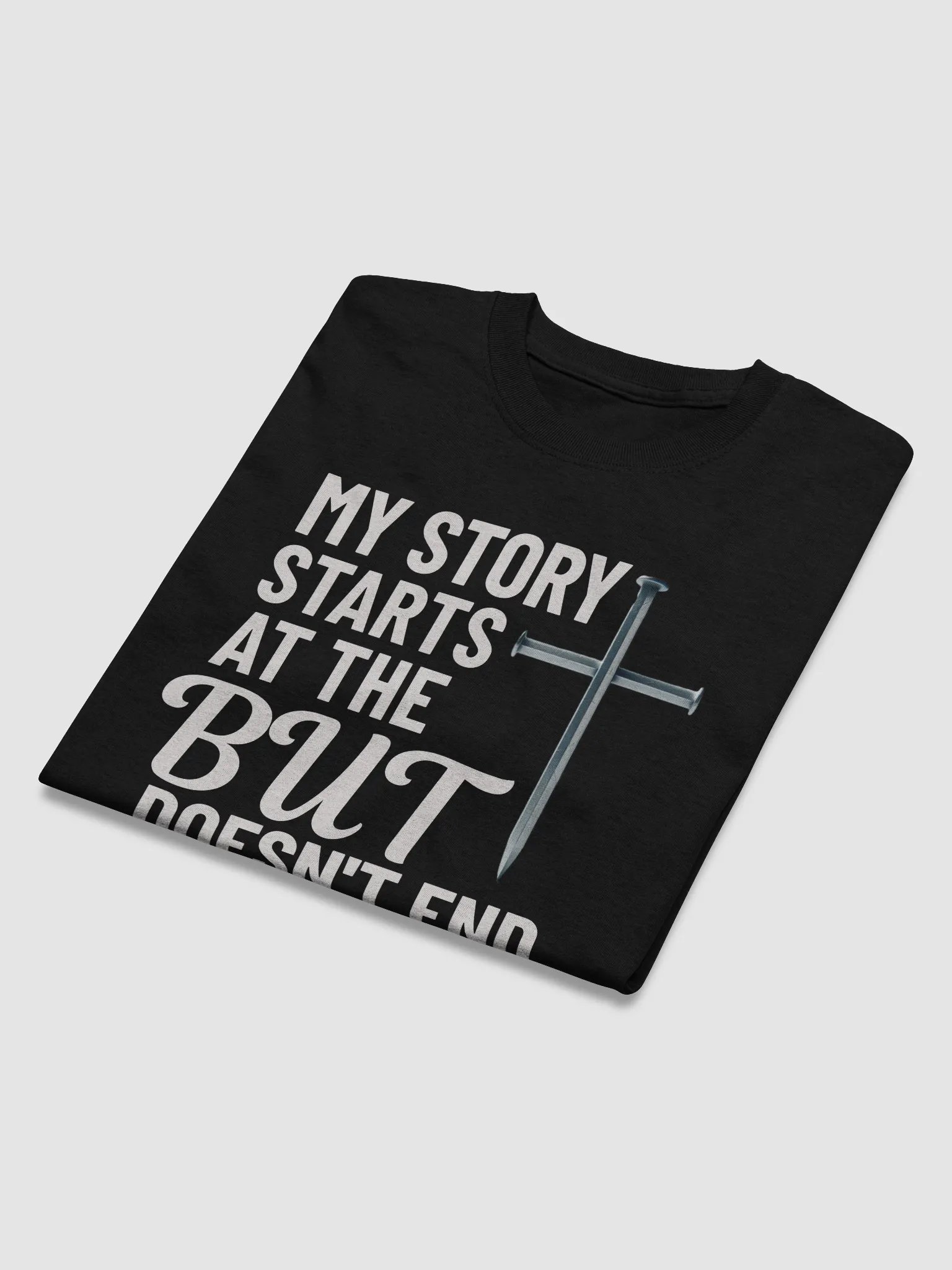 My Story Starts at the Cross – Faith Journey T-Shirt product image (25)