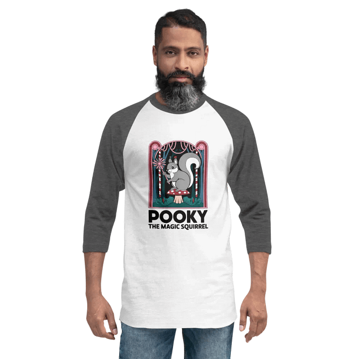 Pooky's Magical Adventure Raglan Tee product image (2)