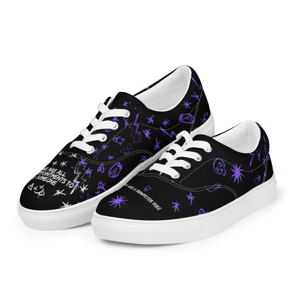 Misfits Graffiti Women's Canvas Sneakers product image (3)