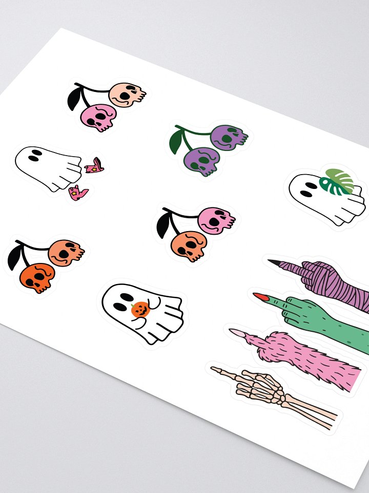halloween essentials sticker sheet 2.0 product image (2)