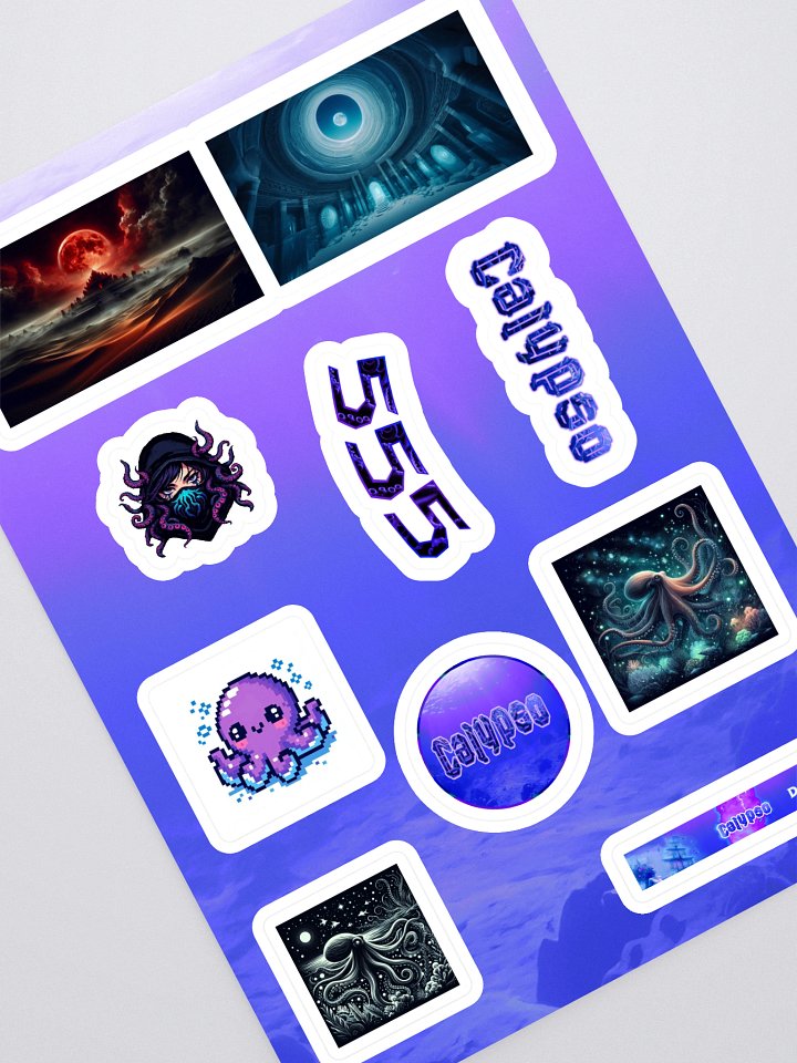 Calypso Sticker Sheet product image (1)