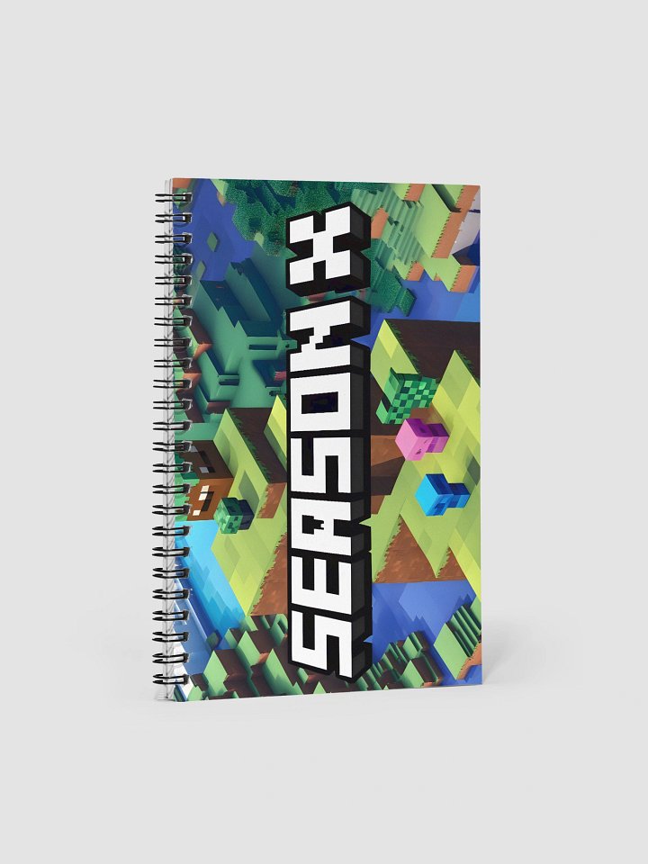 Season X Minecraft Notebook product image (1)