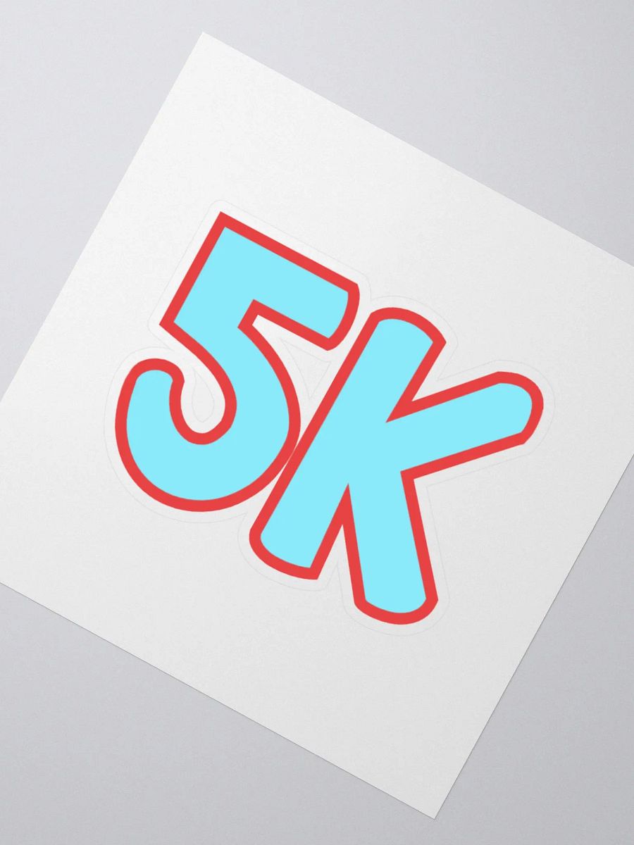 5K Sticker product image (2)