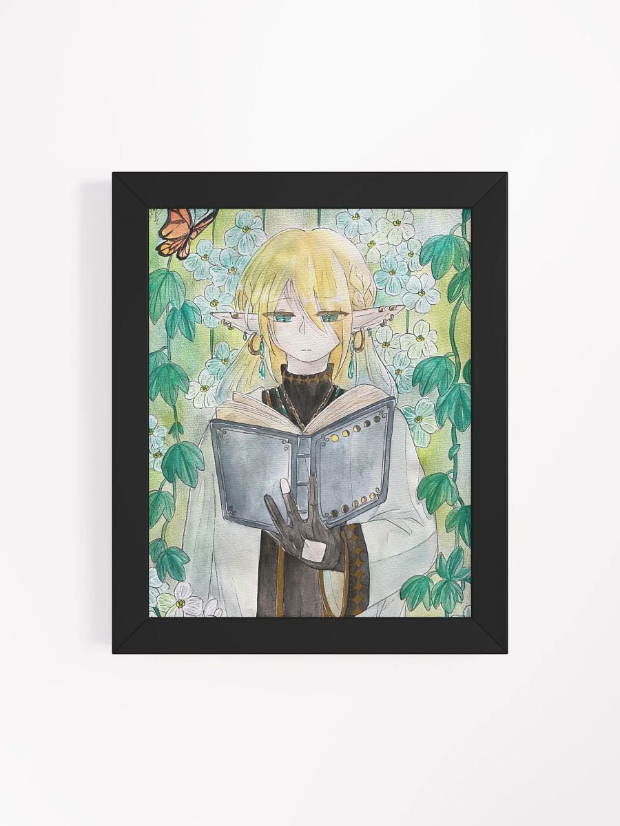 Elf and Skeleton Flowers - Framed Matte Poster product image (22)