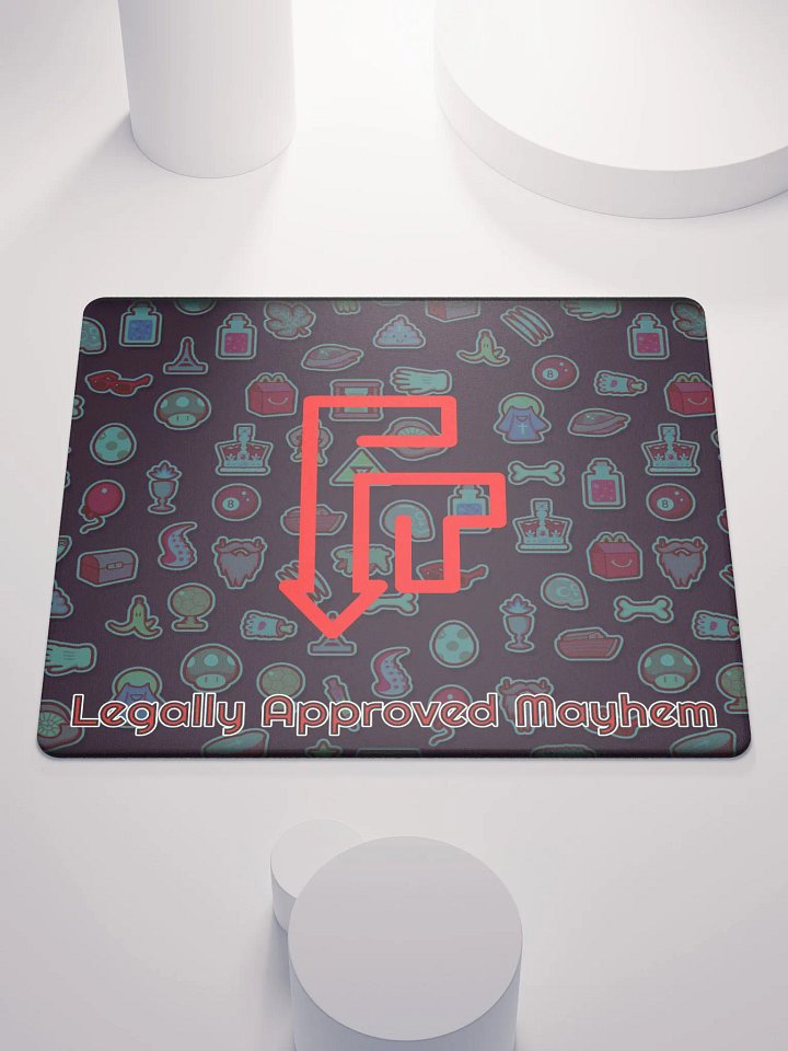 Legally approved mayhem Gaming Mouspad (18