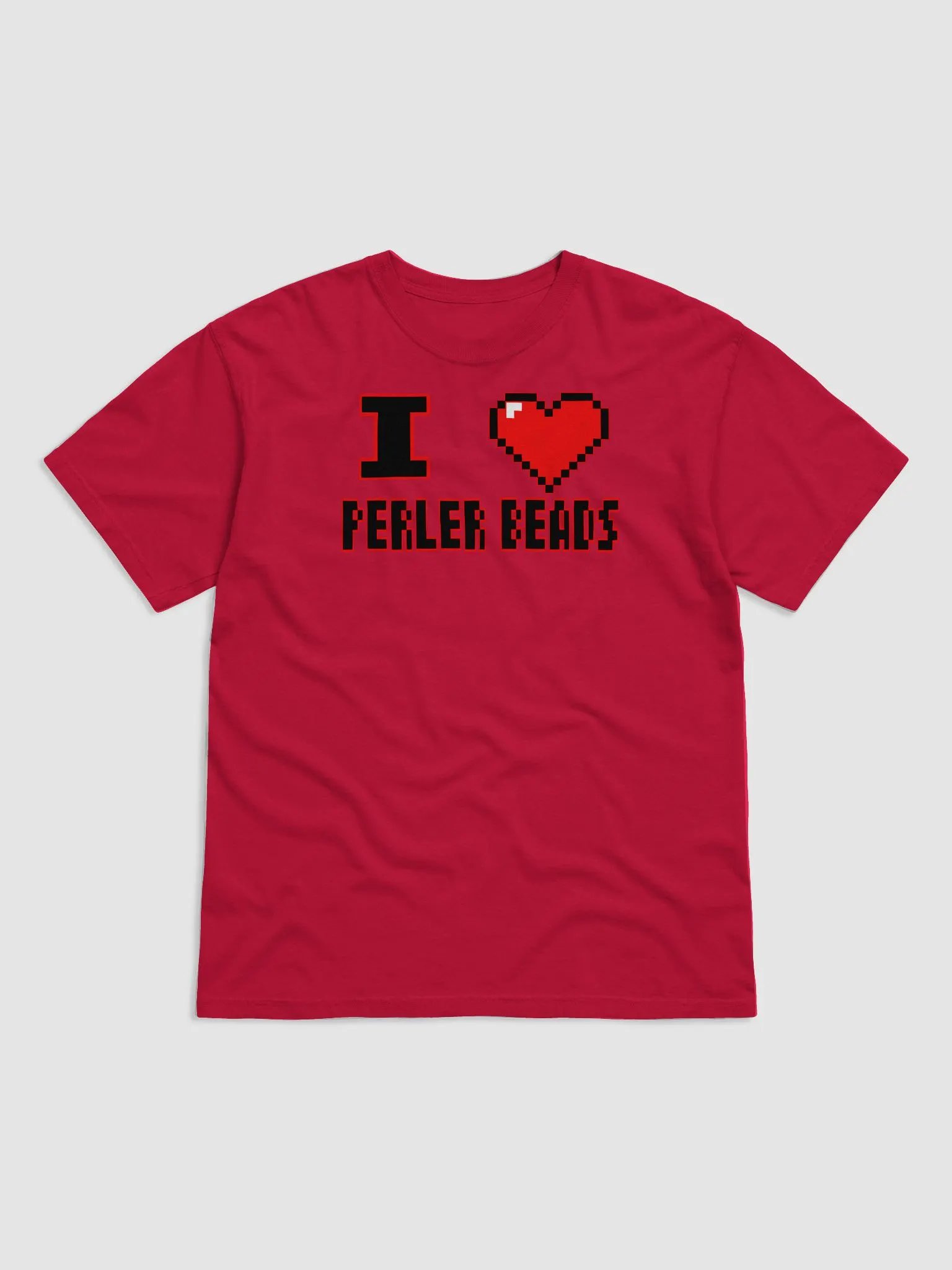 I Heart Perler Bead 2 Shirt product image (6)