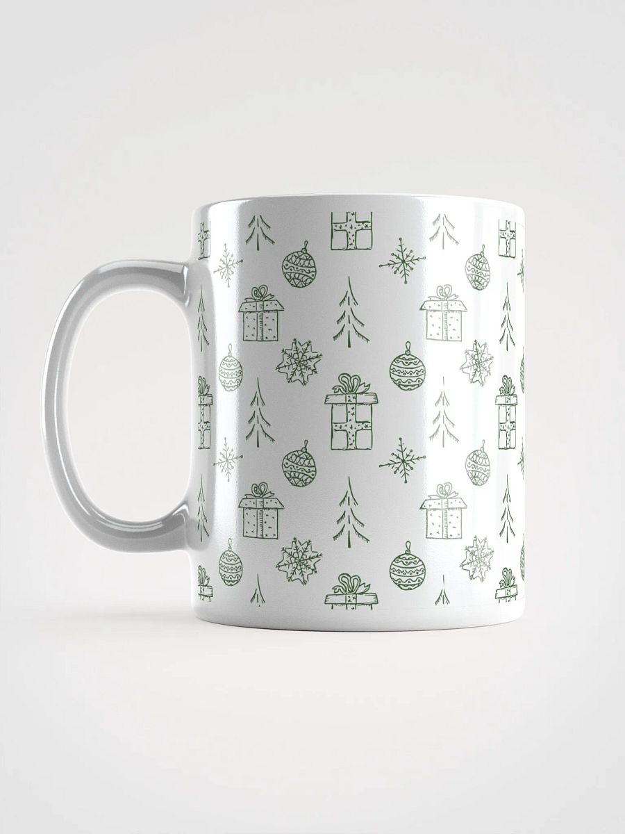 Festive Holiday Joy White Glossy Mug product image (6)
