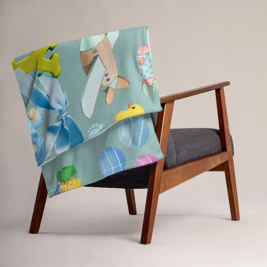 My Baby Boy Baby Throw Blanket product image (5)