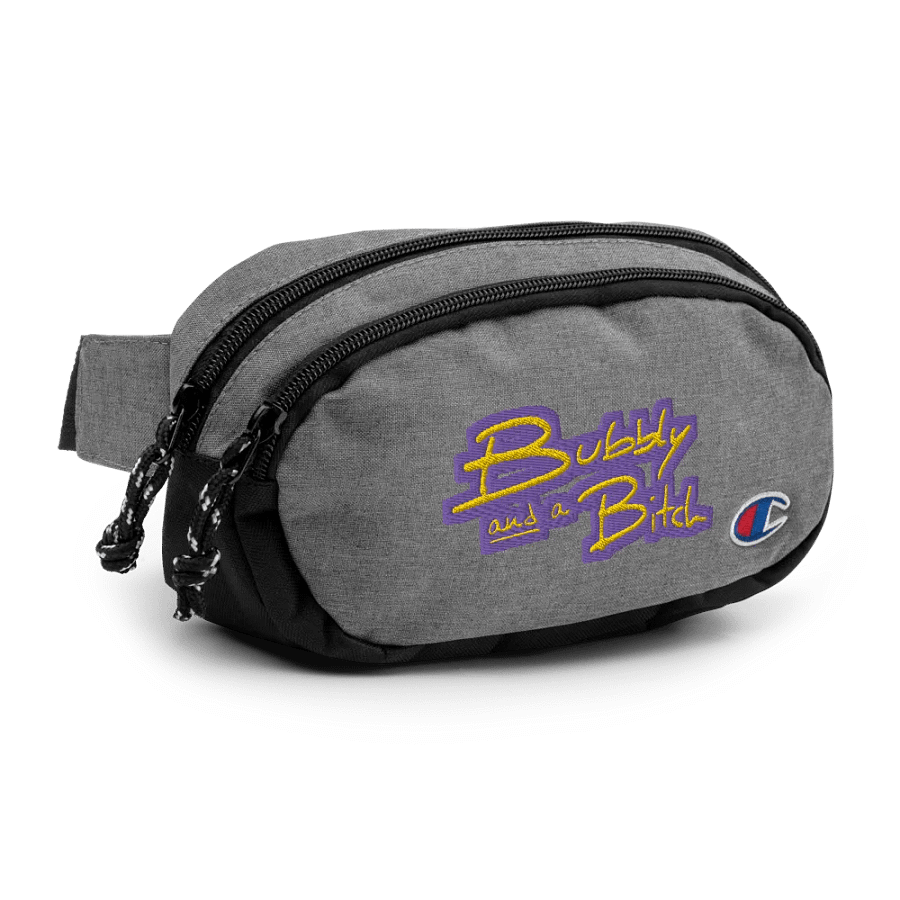 Bubbly and a B (tulip design) champion fanny pack product image (3)