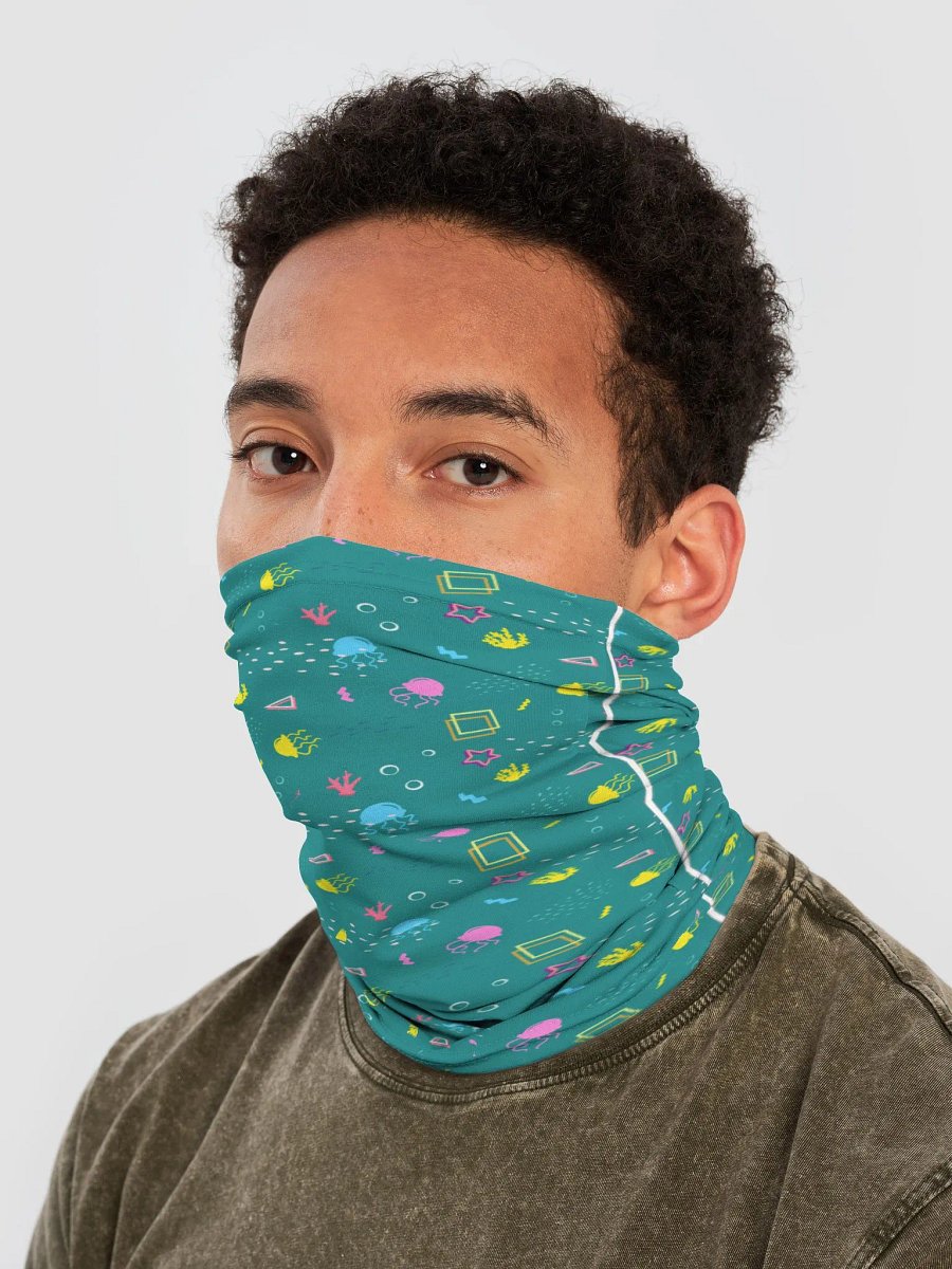 Shifty Seas pattern neck gaiter product image (3)