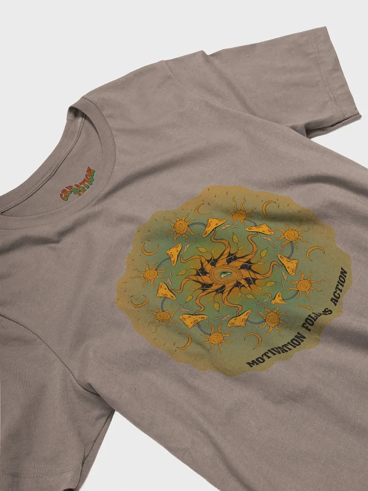 Multisex T-Shirt - Motivation Follows Action product image (1)